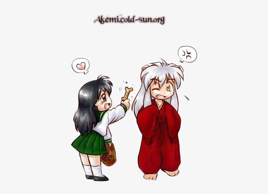 Inuyasha Y Kagome Chibi, HD Png Download, Free Download