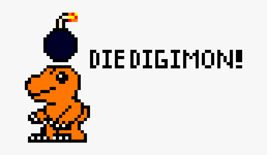 Pixel Art Maker Digimon, HD Png Download, Free Download