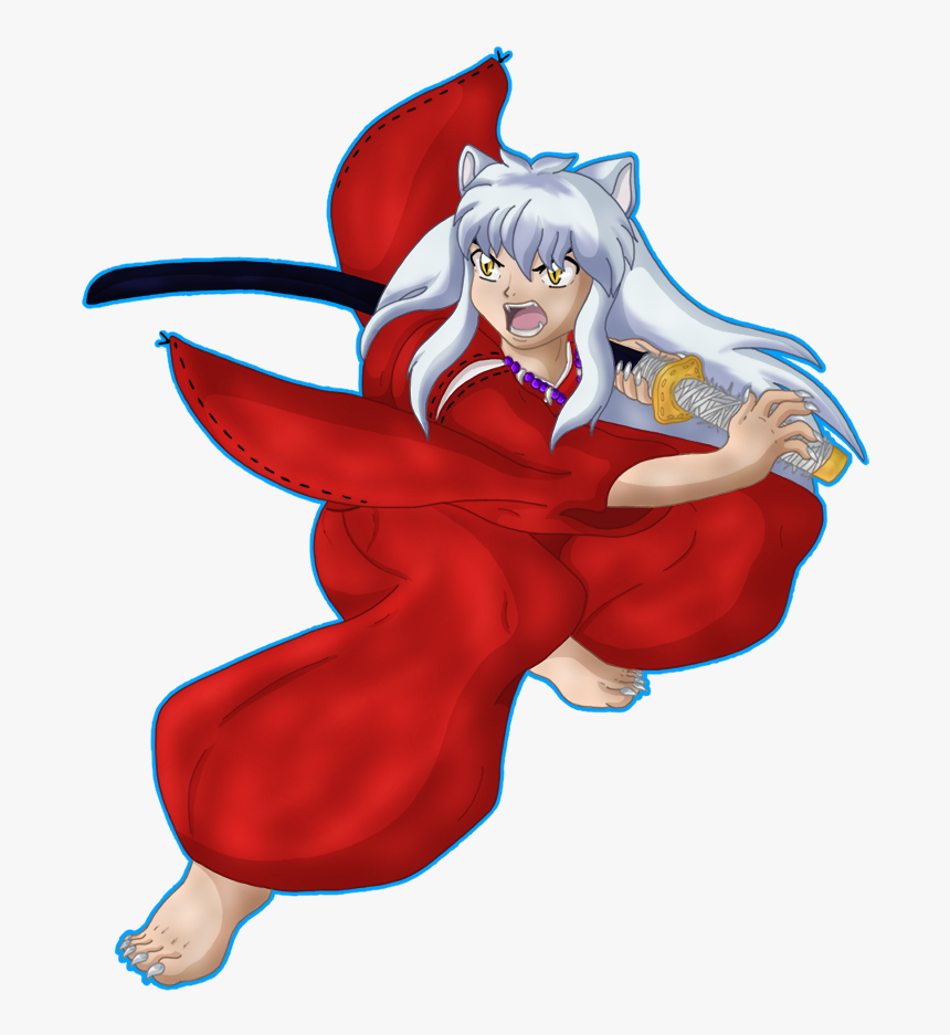 I Drew Inuyasha - Cartoon, HD Png Download, Free Download