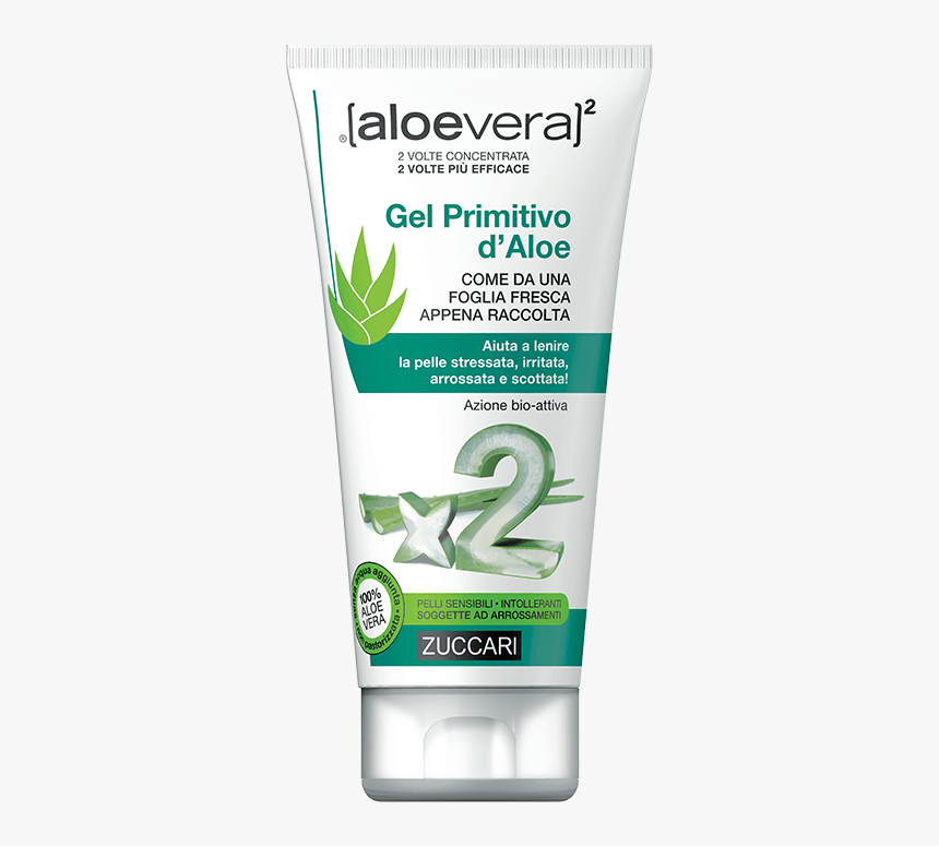 Pure Aloe Gel - Crema Gel Aloe Vera Zuccari, HD Png Download, Free Download