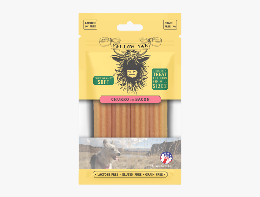 Churro With Bacon Chew Density Soft Treat For Dogs - Food, HD Png Download, Free Download