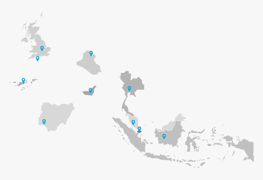 Img Location Map With Pins V2 - East Timor Not Part Of Asean, HD Png Download, Free Download