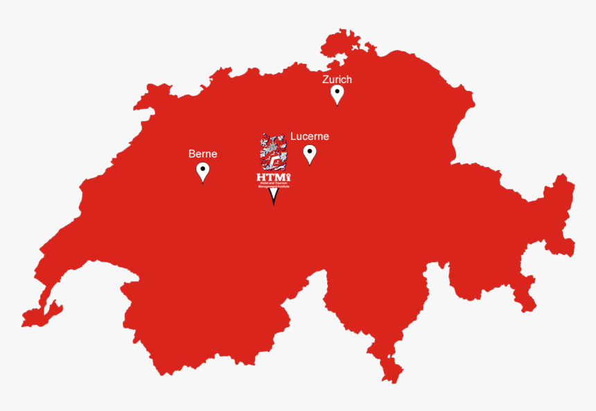 Swiss Map With Pinsadmin2015 12 02t11 - Switzerland Flag Map Png, Transparent Png, Free Download