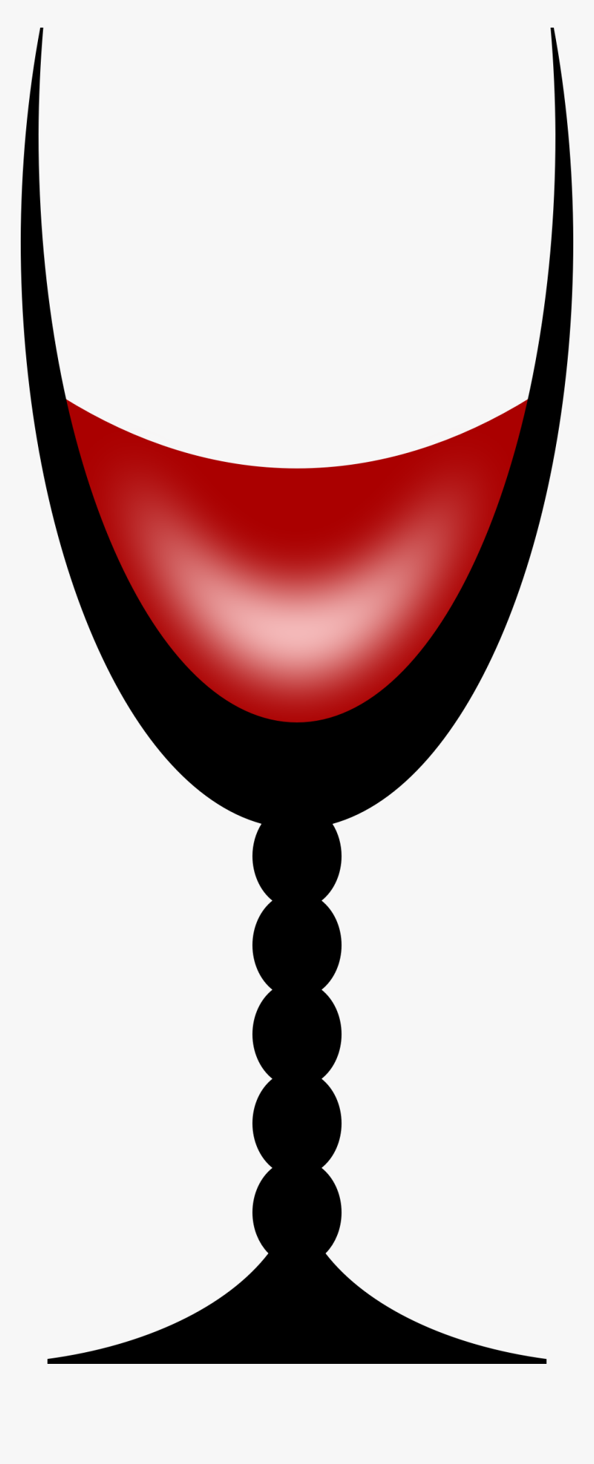Stylised Glass Of Wine Clipart , Png Download - Wine Glass, Transparent Png, Free Download