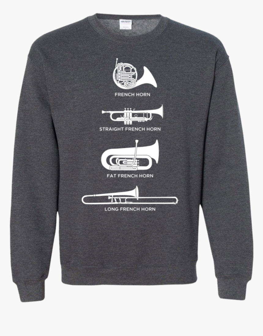 Funny Types Of French Horn Ls/hoodie/sweatshirt Ls - Vampire Diaries Character Shirts, HD Png Download, Free Download