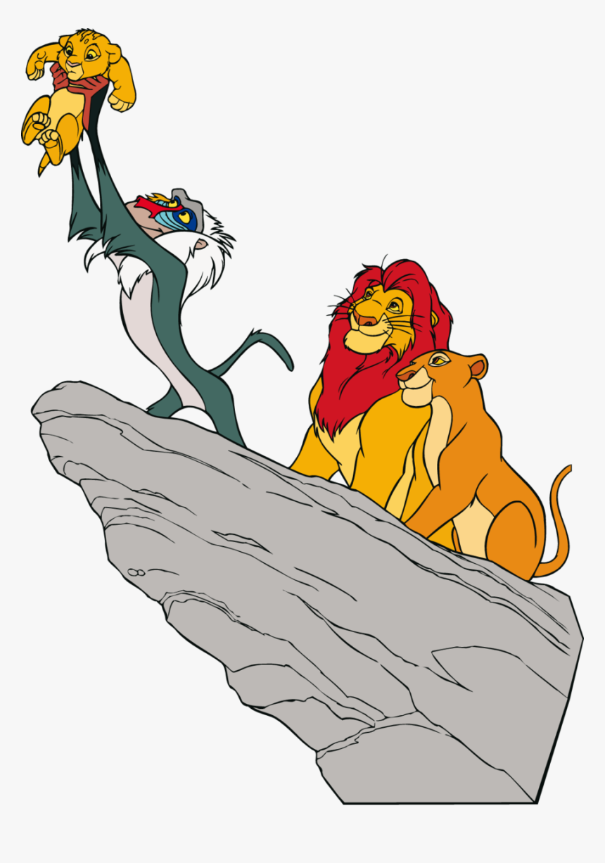 Simba, Rafiki, Mufasa And Sarabi By Ireprincess - Clipart Lion King Simba And Mufasa, HD Png Download, Free Download