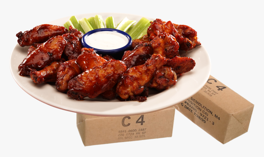 Bbq Chicken Wings Png, Transparent Png, Free Download