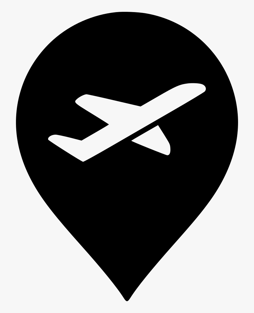 Png File Svg - Airport Pin Icon Png, Transparent Png, Free Download