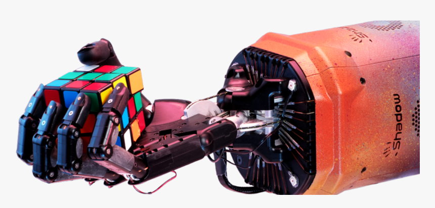 Robot Hand Rubik's Cube, HD Png Download, Free Download