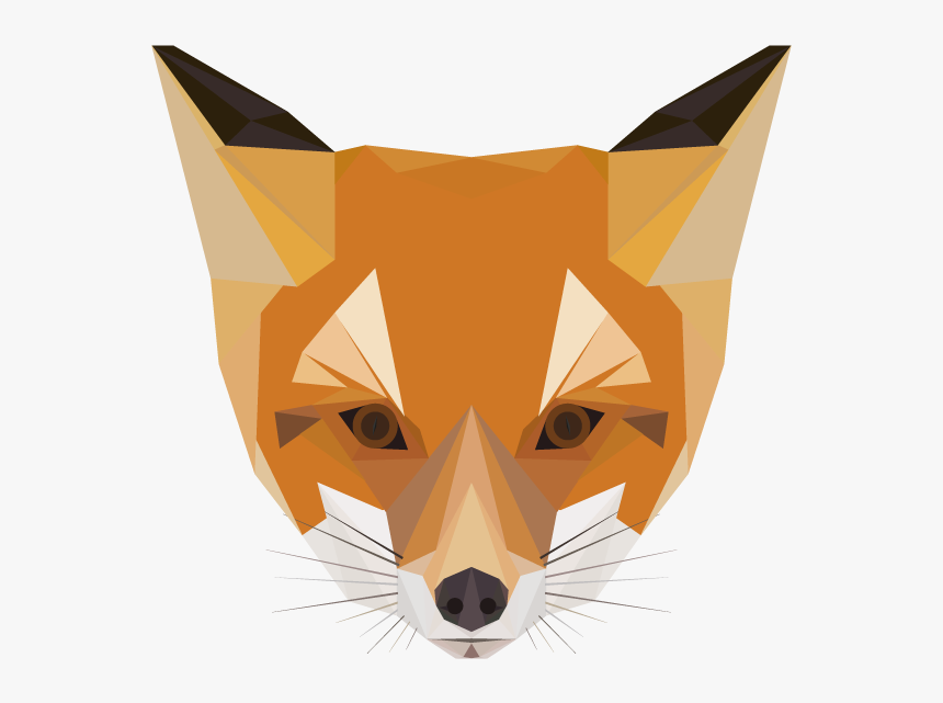 Fox Geometric Png, Transparent Png, Free Download