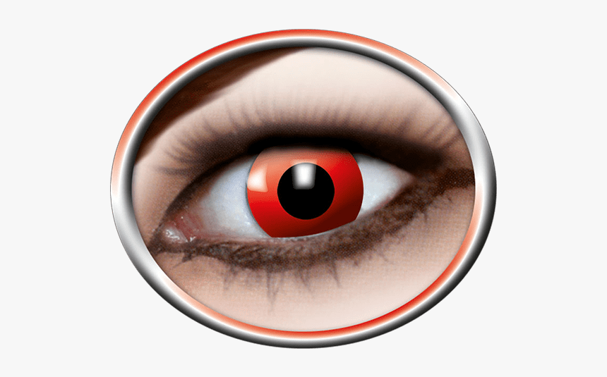 Red Contact Lenses - Contact Lens, HD Png Download, Free Download