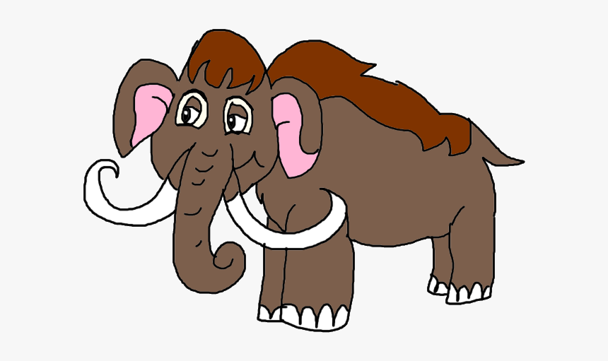 Woolly Mammoth - Cartoon, HD Png Download, Free Download