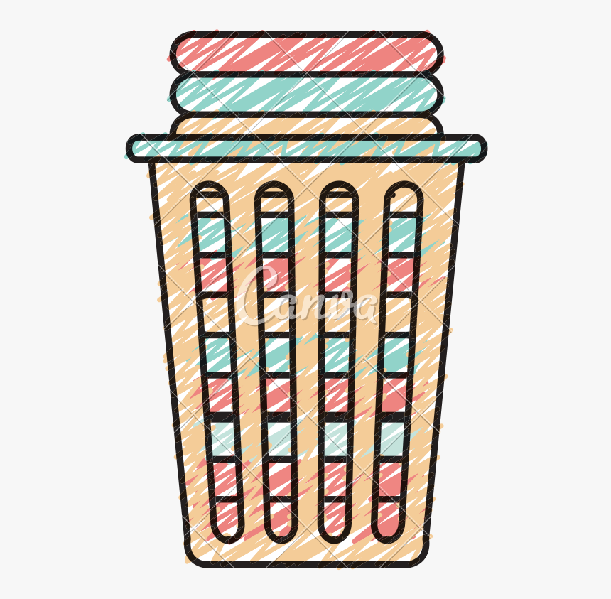 Vector Clothes Laundry Basket, HD Png Download, Free Download