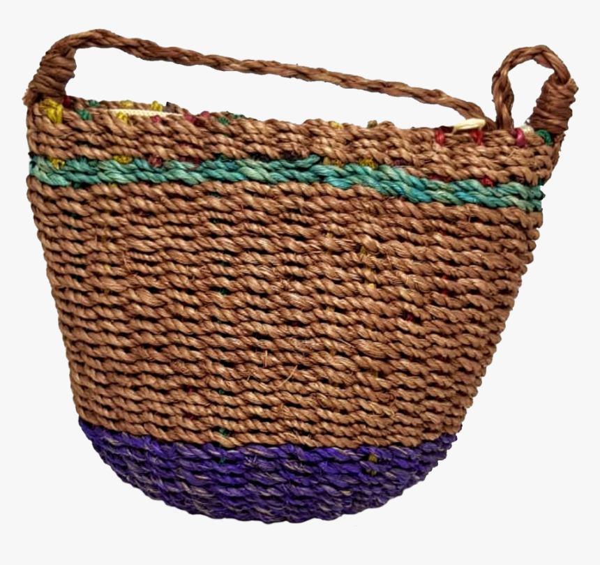 Abaca Small Weave Bag - Storage Basket, HD Png Download, Free Download