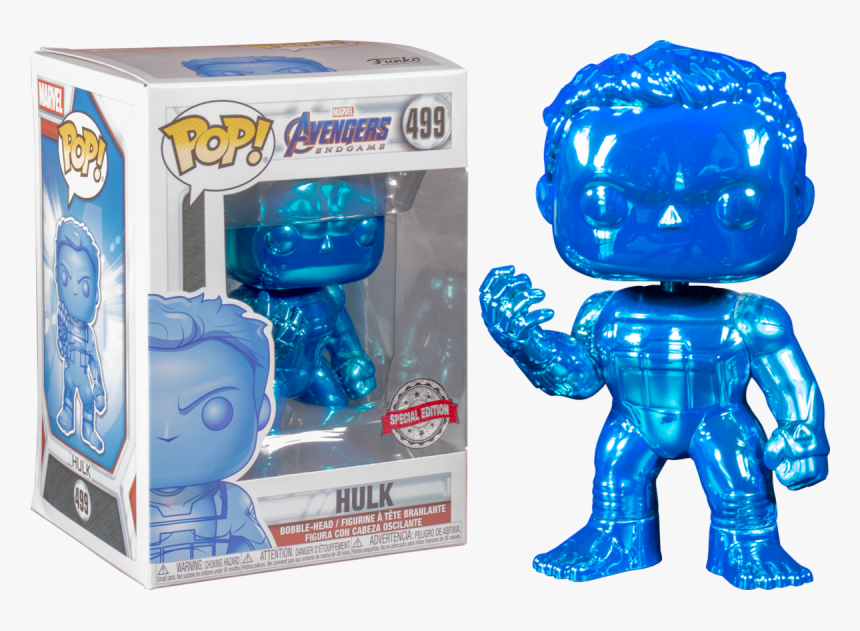 Hulk Chrome Funko Pop Endgame, HD Png Download, Free Download