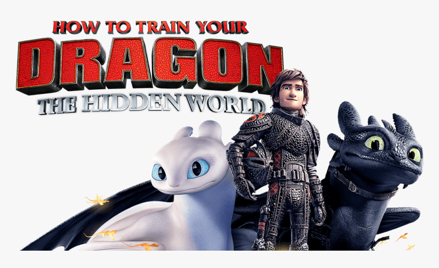 Train Your Dragon The Hidden World Bluray Cover, HD Png Download, Free Download