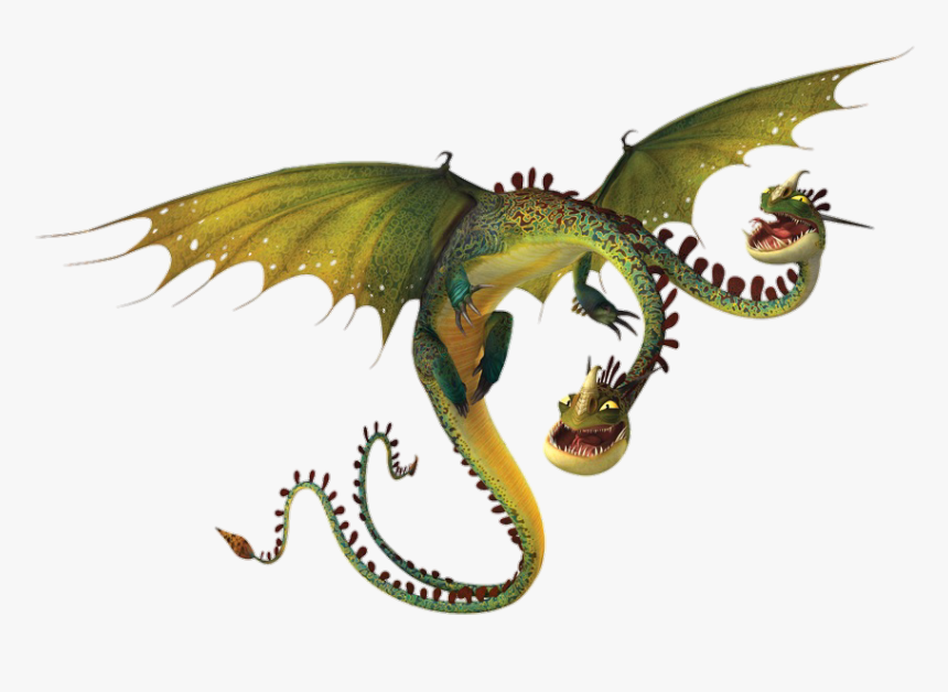 Transparent Clipart How To Train Your Dragon - Train Your Dragon Hideous Zippleback, HD Png Download, Free Download