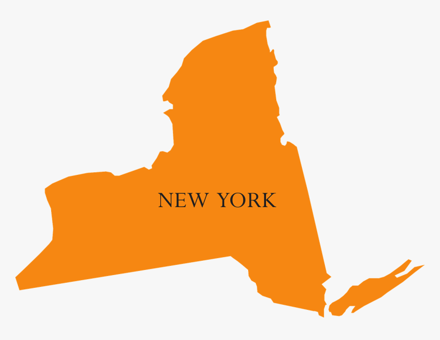 New York Map Clipart, HD Png Download, Free Download