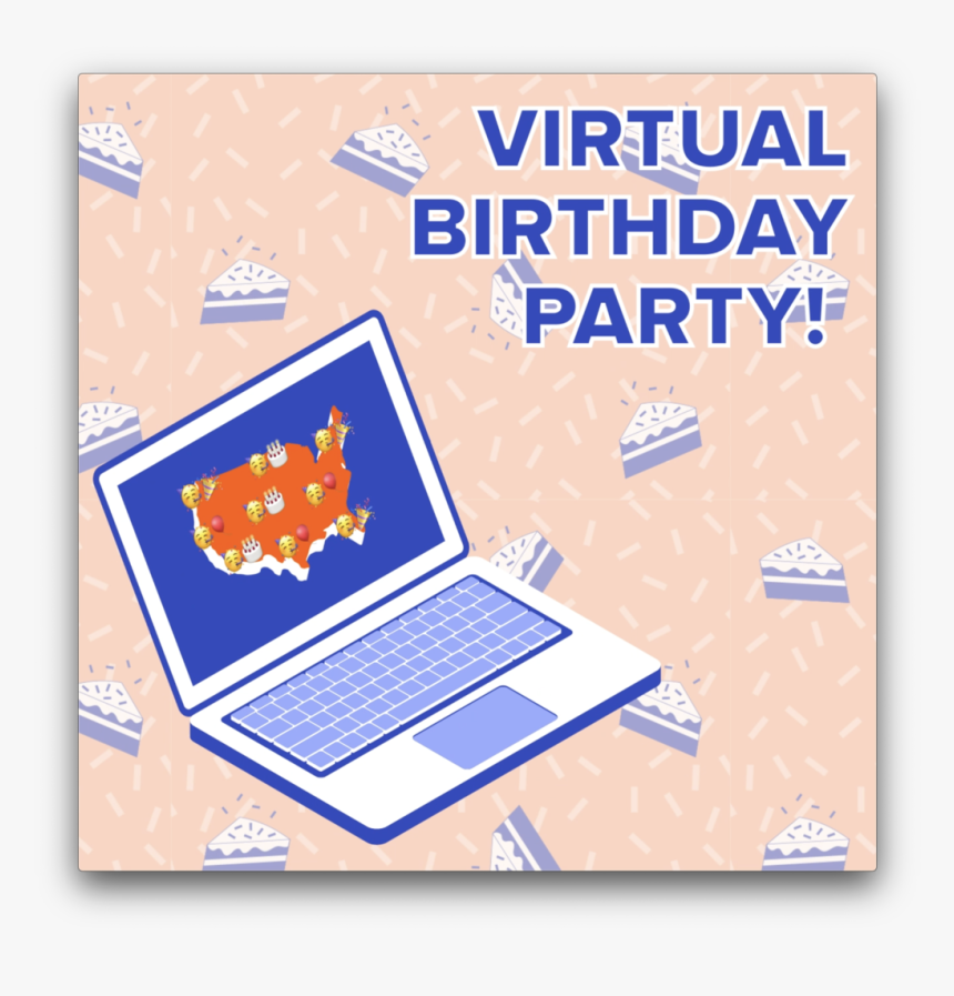 Virtual Birthday Party Ideas, HD Png Download, Free Download