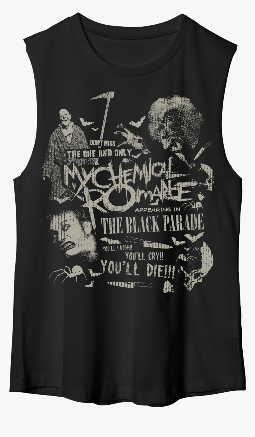My Chemical Romance Shirt Scary, HD Png Download, Free Download