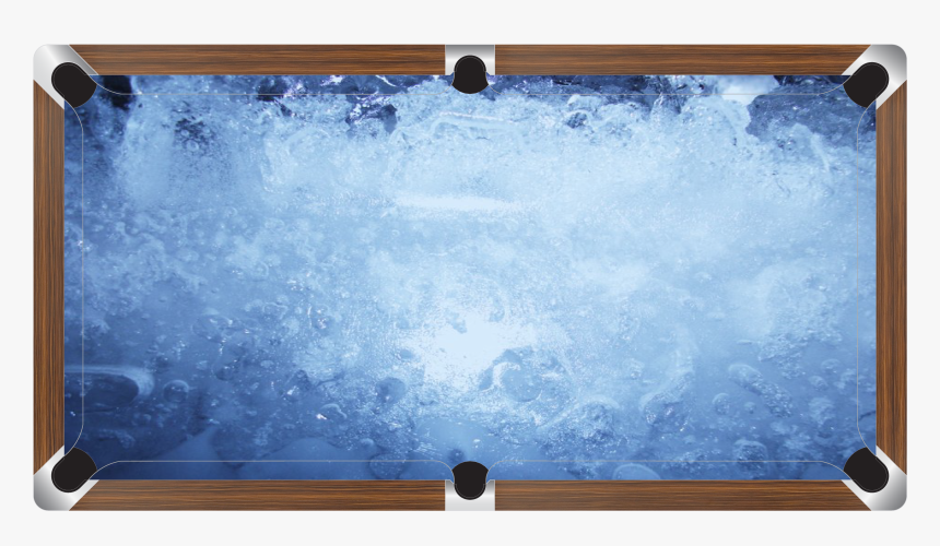 Icy Frozen Custom Made Printed Pool Snooker Billiard - Graffiti Wildstyle, HD Png Download, Free Download