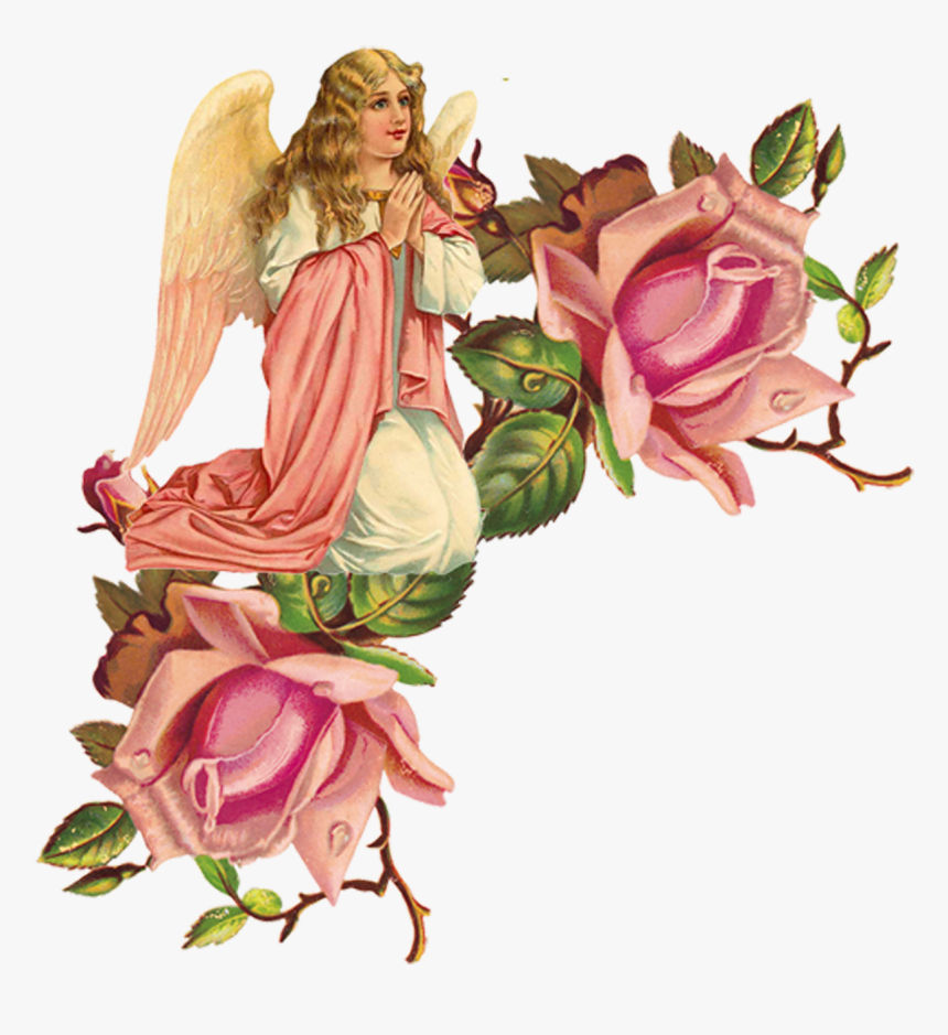 Victorian Angels, Victorian Christmas, Vintage Christmas, - Victorian Angels Clip Art, HD Png Download, Free Download