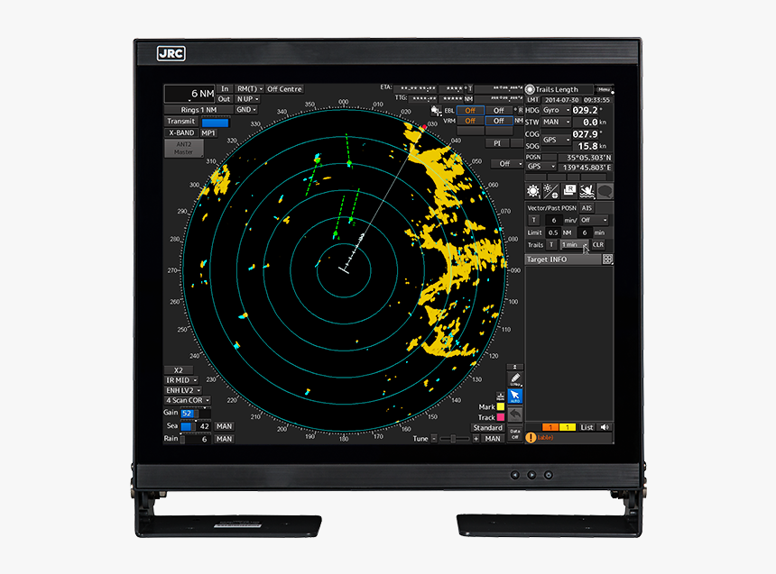 Image - High-resolution Display - Marine Radar, HD Png Download, Free Download