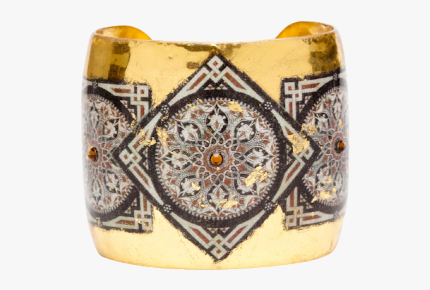 Gold Leaf Moors Cuff - Bangle, HD Png Download, Free Download