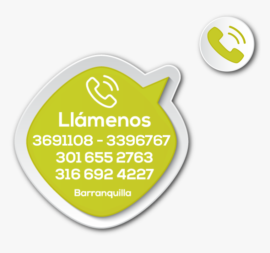 Telefonos De Contacto Parque Y Grama - Circle, HD Png Download, Free Download