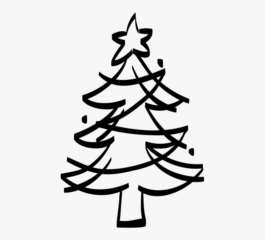 Vector Illustration Of Festive Season Christmas Tree - Arvore De Natal Vetor Png, Transparent Png, Free Download