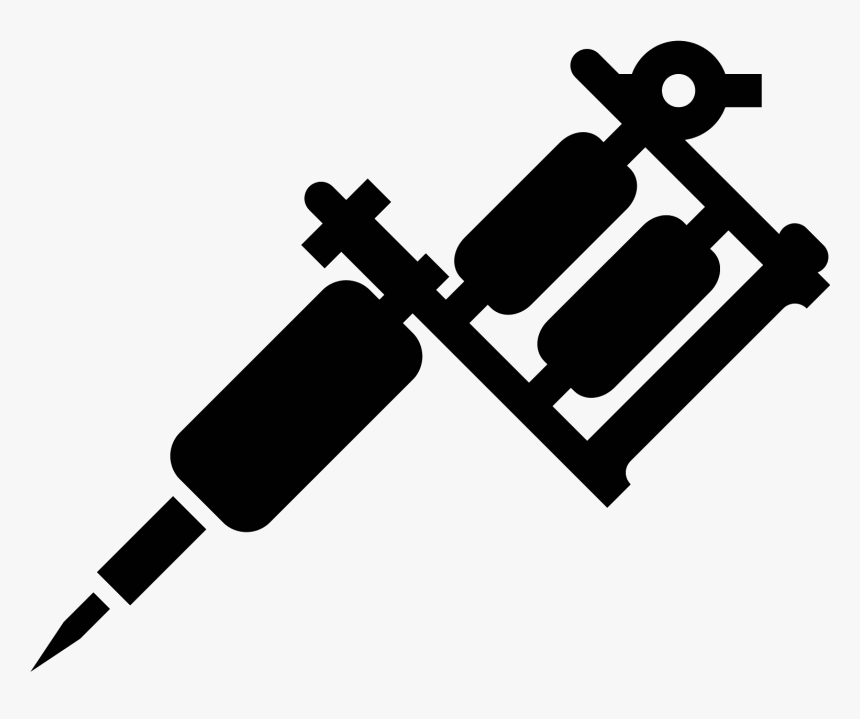 Tattoo Gun Png - Tattoo Machine Icon Vector, Transparent Png, Free Download