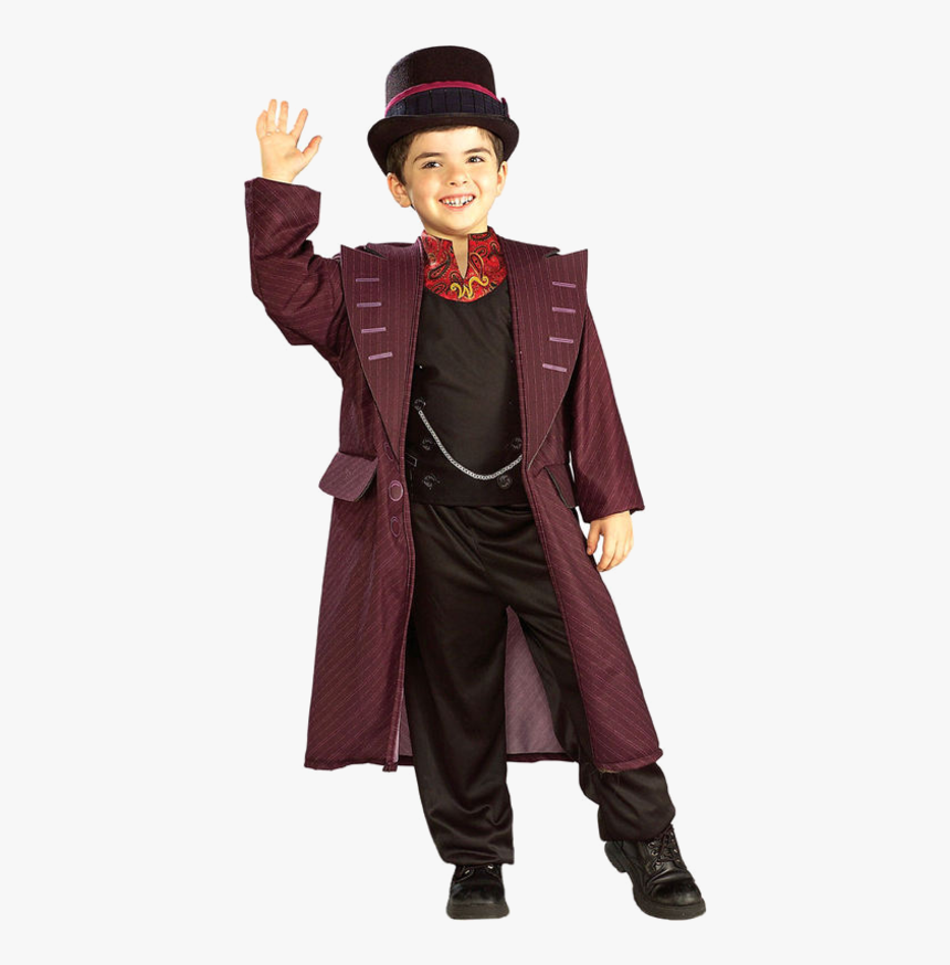 Willy Wonka & The Chocolate Factory Charlie And The - Costume Charlie And The Chocolate Factory Willy Wonka, HD Png Download, Free Download