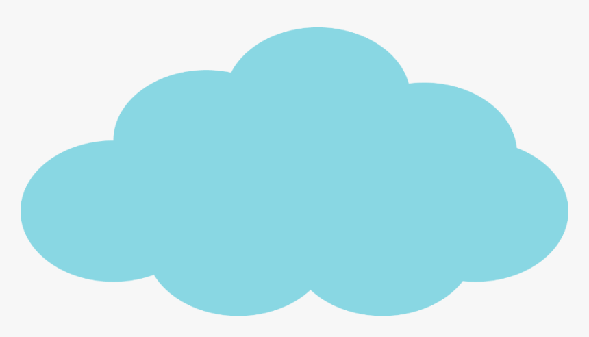 Blue Cloud Clip Art - Nuvem Minus, HD Png Download, Free Download