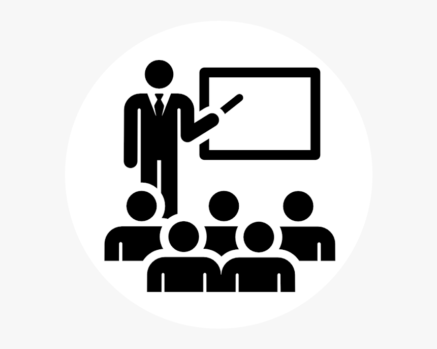 Classroom Training Icon Png, Transparent Png, Free Download