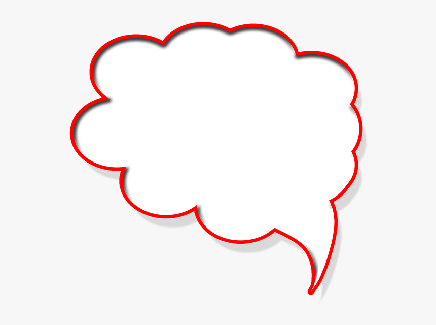 Cartoon Balloon Message Png, Transparent Png, Free Download