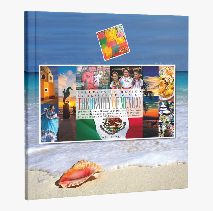 The Beauty Of Mexico Book Mock Up, HD Png Download, Free Download
