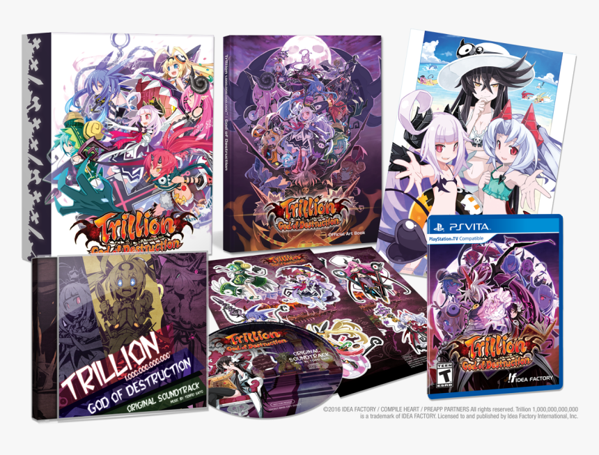 Presenting The Trillion - Trillion God Of Destruction Limited Edition, HD Png Download, Free Download