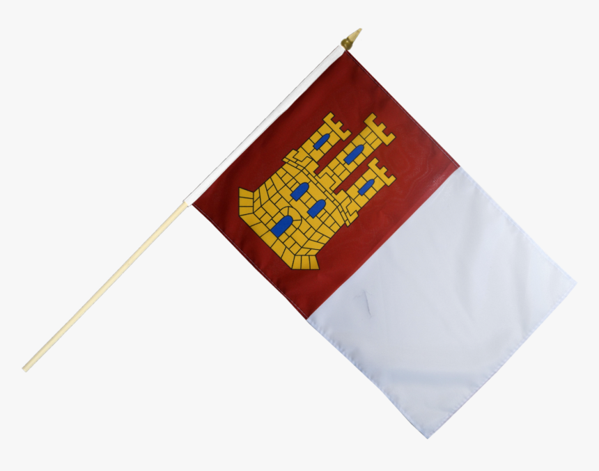 Spain Castile-la Mancha Hand Waving Flag - Bandera De Castilla La Mancha, HD Png Download, Free Download