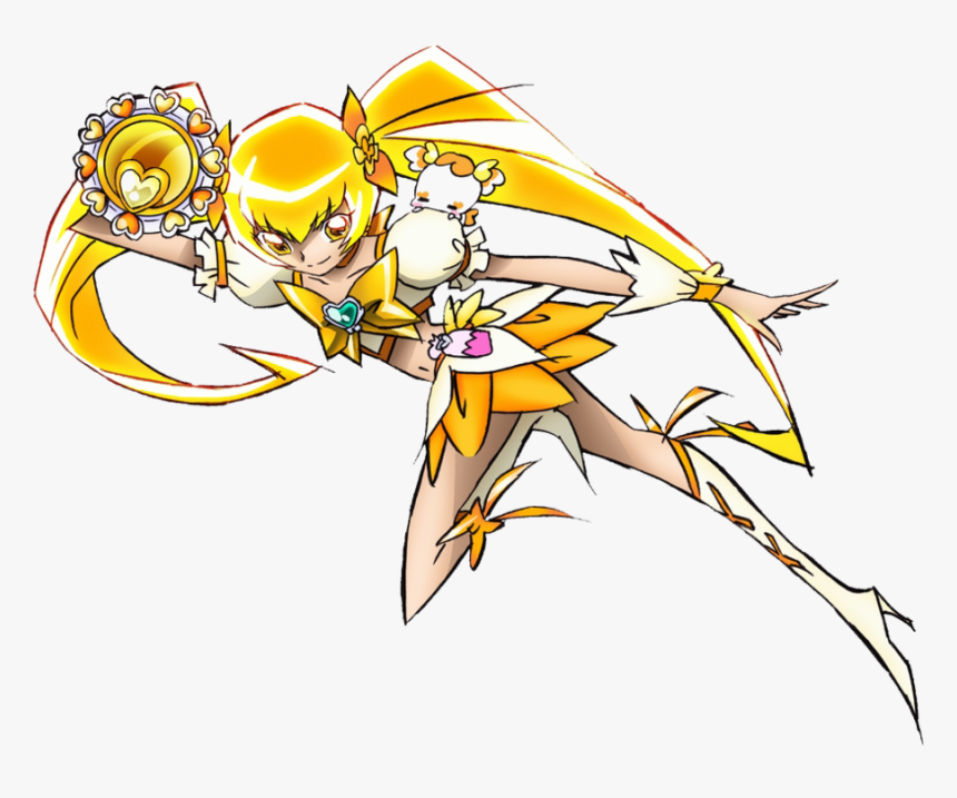 Cure Sunshine Pose3 - Heartcatch Pretty Cure Cure Sunshine, HD Png Download, Free Download