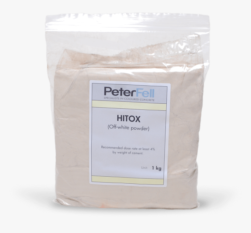 Hitox Off White Powder For Colouring Concrete - Emmer, HD Png Download, Free Download