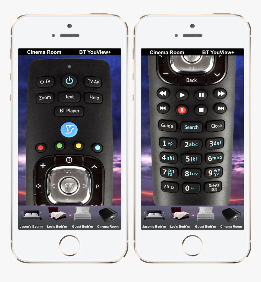 Transparent Tv Remote Png - Feature Phone, Png Download, Free Download