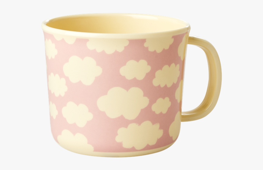 Rice Melamine Baby Cup With Cloud Print, HD Png Download, Free Download