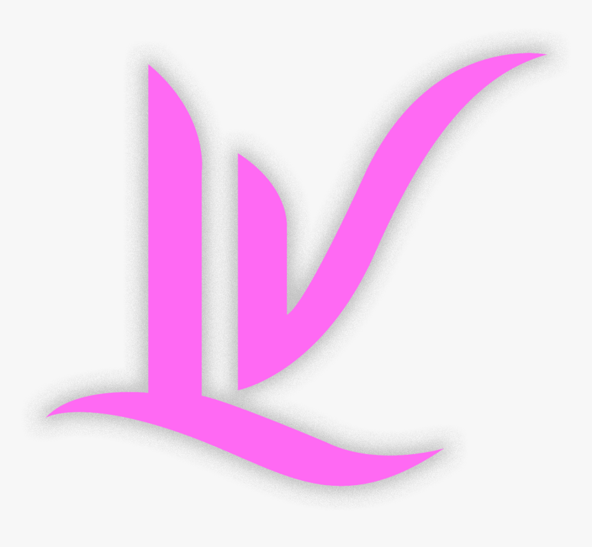 Lv Logo Pink Shadow - Illustration, HD Png Download, Free Download