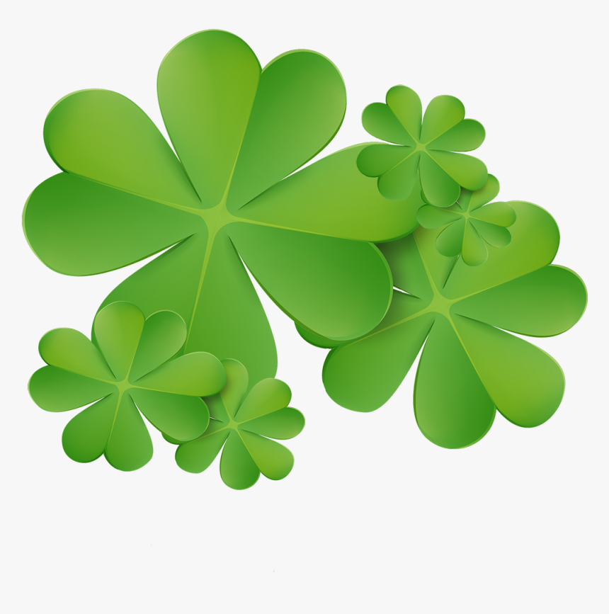 Transparent St Patrick"s Day Clover Png - Vector Four Leaf Clover Png, Png Download, Free Download