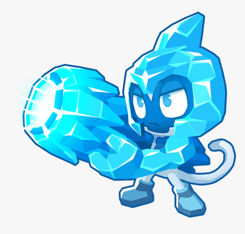 Ice Monkey - Bloons Td 6 Ice Monkey, HD Png Download, Free Download