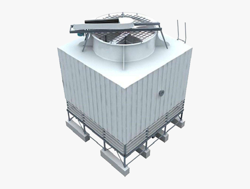 Square Cooling Tower, HD Png Download, Free Download