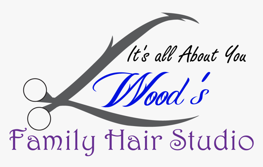 Bold, Playful, Hair Logo Design For All About You Family - Calligraphy, HD Png Download, Free Download