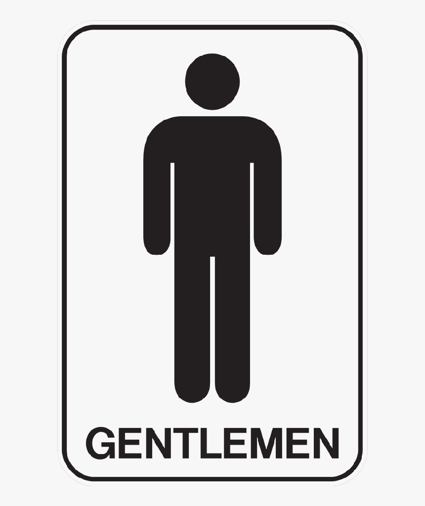 Transparent Male Sign Png - Gents Sign, Png Download, Free Download