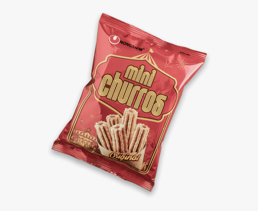 Nongshim Churros, Mini, Original - Junk Food, HD Png Download, Free Download