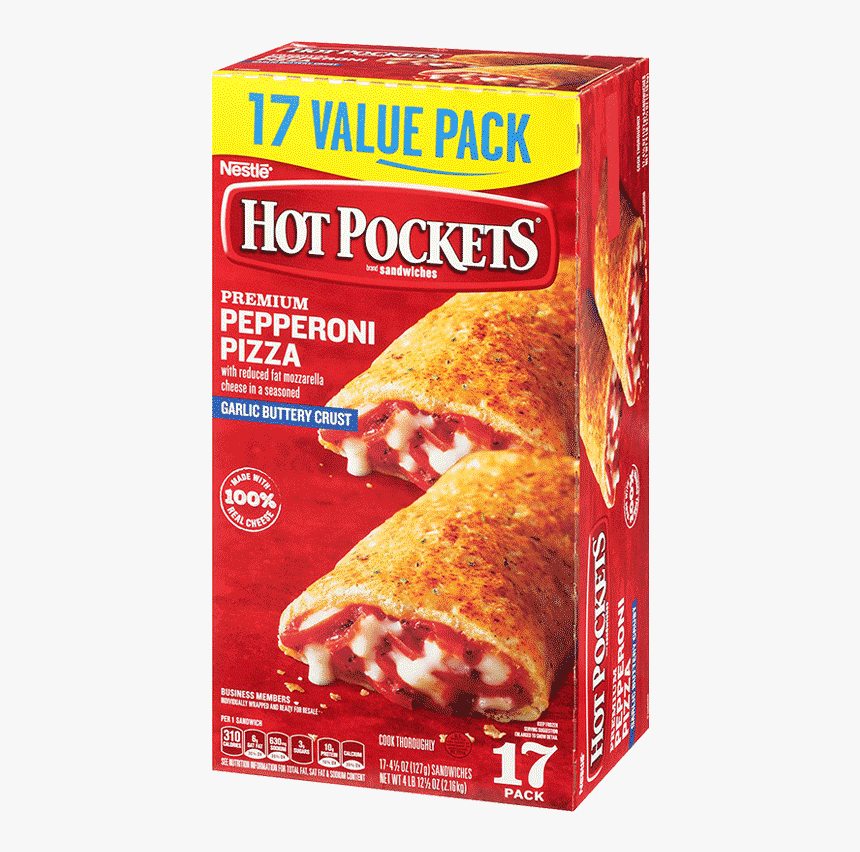 Hot Pockets Pepperoni Pizza, HD Png Download, Free Download